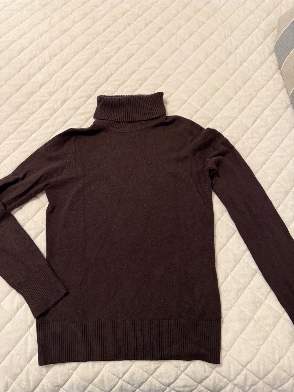 French Connection plum Turtleneck Sweater